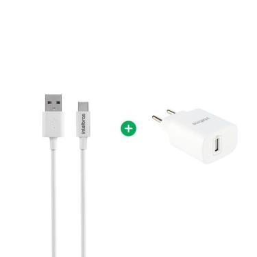 Imagem de Kit Carregador Rápido + Cabo USB-C - Intelbras