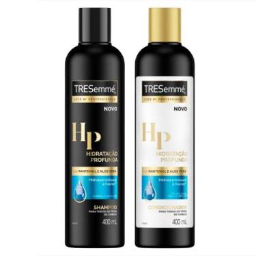 Imagem de Kit Shampoo + Condicionador TRESemmé Hidratação Profunda 400ml