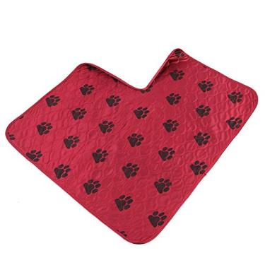 Imagem de Almofadas de Xixi Absorventes para Animais de Estimação Laváveis ​​- Tapete de Treinamento de Cães à Prova d'água Reutilizável para Cães e Gatos - Almofadas de Urina de Cachorro
