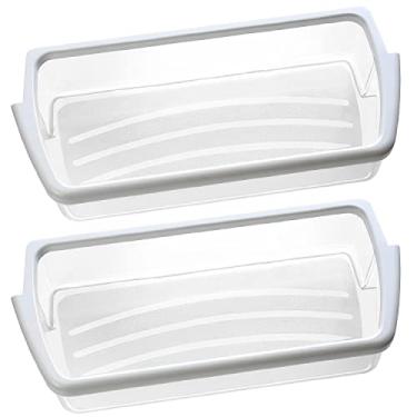 Imagem de Pacote com 2 W10321304 Prateleira de Porta de Geladeira, Compatível com Refrigerador Whirlpool Substitui WPW10321304 PS11752778 AP6019471 2179574 2179575