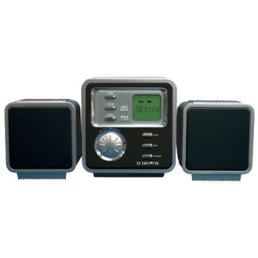 Imagem de Audiovox Sistema de prateleira mini MP3/CD CE530MP com sintonizador digital AM/FM
