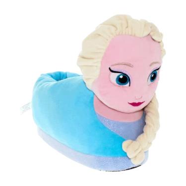 Imagem de Pantufas Happy Feet oficialmente licenciadas pela Disney e Pixar, para homens, mulheres, crianças, como visto no Shark Tank, Elsa - Frozen, 5.5-10 Women/4.5-9 Men