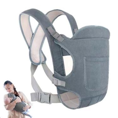Imagem de Canguru Carregador Bebe Criança Viagem Passeio Alça Ergonomica Ajustav