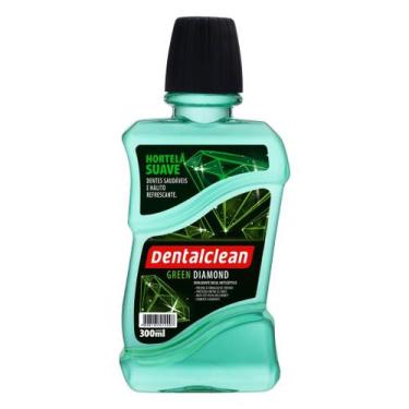 Imagem de Enxaguante Bucal Dentalclean Green Diamond Zero Álcool 300ml