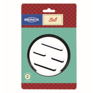 Imagem de Conjunto De Descansa Copos Brinox Beli Em Aço Inox - 6 Peças Inox