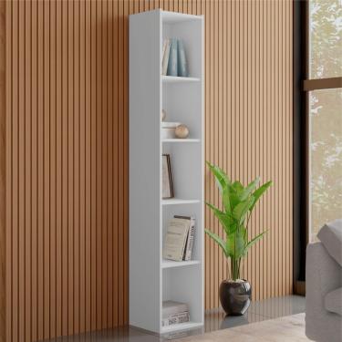 Imagem de Estante Livreiro 4 Prateleiras Julia Branco