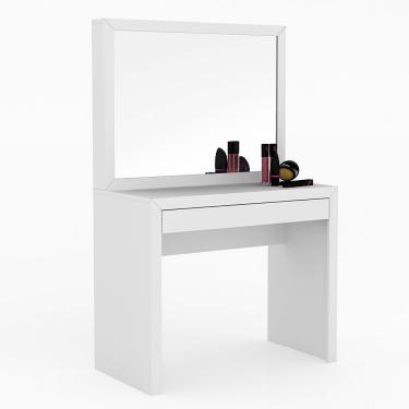 Imagem de Penteadeira Para Quarto Decorativa Pe2000 Mpd Branco