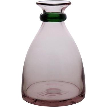 Imagem de Blume Garrafa Decorativa 22X15X15Cm Vidro Rosa