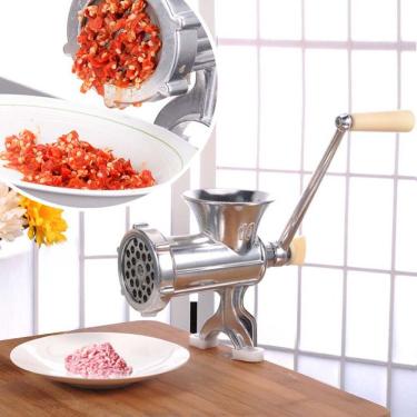 Imagem de Moedor De Carne Frango Maquina De Moer Manual Cozinha Massas Comida Numero 10 (34917-B10)