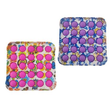 Imagem de Pop It Fidget Kit 2 Uni Bubble Anti Estresse Ansiedade Relaxamento Sensorial