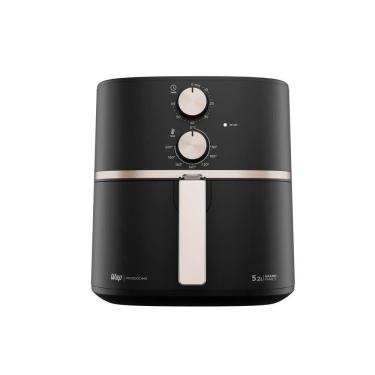 Imagem de Fritadeira Elétrica Sem óleo Air Fryer Wap Grand Family 5,2l Preto Com Cinza 110v