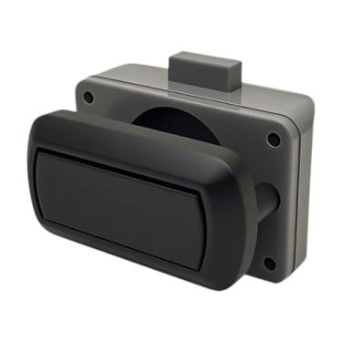 Imagem de NITAGO Fechadura de Porta de Armário de RV, Trava de Botão de Pressão, Substituição Profissional de Fechaduras de Porta de Armário Sem Chave para Motorhome, Preto