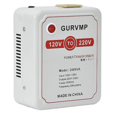Imagem de GURVMP Conversor De Potência 110 V/120 V Para 220 Com Saída Uso Em Aparelhos Chineses Na Europa (2000 W)