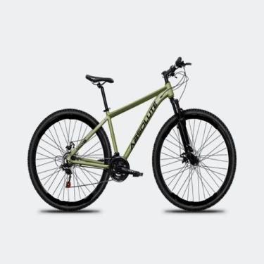 Imagem de Bicicleta Absolute Nero 5 Aro 29 Verde Oliva Câmbios Shimano