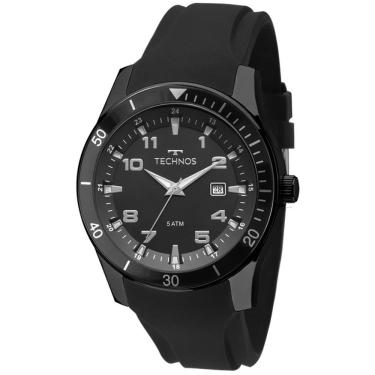 Imagem de Relógio Technos Masculino Ref: 2115mqos/8p Racer Black
