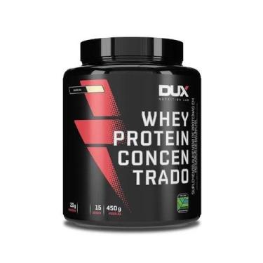 Imagem de Whey Protein Concentrado Pote (450g) - Sabor: Baunilha - Dux Human Hea