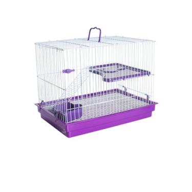 Imagem de Gaiola Coelho Chinchila Porquinho Da India Com Andar Grande (LILÁS)