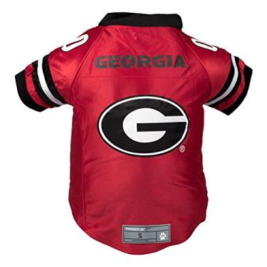 Imagem de Littlearth NCAA Georgia Bulldogs camiseta premium para animais de estimação, pequena, cor do time