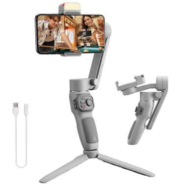 Imagem de Estabilizador Gimbal Para Celular Zhiyun Smooth Q3 Com Luz Led Embutid