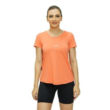 Imagem de Blusa Fitness Feminina Laranja Candy - Labrun Sports