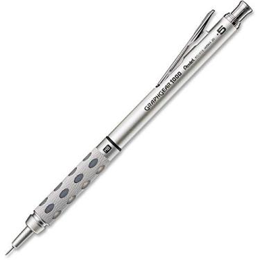 Imagem de Pentel Of America, Ltd Pg1015A Lápis De Desenho Automático, 5Mm, Corpo Acentuado Cinza