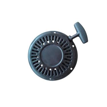 Imagem de Partida Retrátil Preta Motores Gasolina 5.5HP 6.5HP 7HP - AFORNECEDORA
