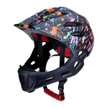 Imagem de Aymzbd Capacete de Bicicleta para Crianças, Equipamento de Proteção, Capacete de Bicicleta Infantil Da Moda, Capacete para Ciclismo Ao Ar Livre, preto