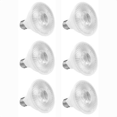 Imagem de Kit 6 Lâmpada Led Par 30 9,8W E27 3000K 4000K 6500K Bivolt 127V 220V -