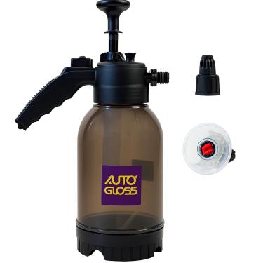 Imagem de Pulverizador Manual 2 Litros Borrifador Compressão Prévia Snow Foam Jato Regulável Trava Para Pulverização Contí­nua Uso Doméstico