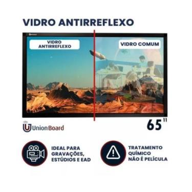 Imagem de Moldura/Lousa Interativa Touchscreen Unionboard Antireflexo 65"
