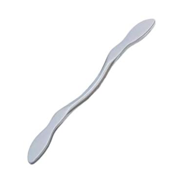 Imagem de Kokiya Ferramenta Gua Sha de aço Inoxidável Ferramenta de Raspagem de Músculos e Pernas Profissional Portátil Manual Tábua Gua Sha para Braços Costas Pernas, 36cm