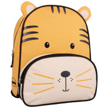 Imagem de Mochila Infantil Menino Laranja Tigre - Pimpolho