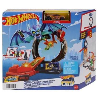 Imagem de Pista Hot Wheels Pista CITY Ataque do Morcego Mattel