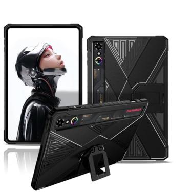 Imagem de Capa para tablet gamer RedMAGIC Astra 23.0 cm, capa protetora para tablet NOUKAJU Tablet, resistente a quedas, antiarranhões, suporte dobrável, capa protetora para tablet RedMAGIC 3 Pro (preto)
