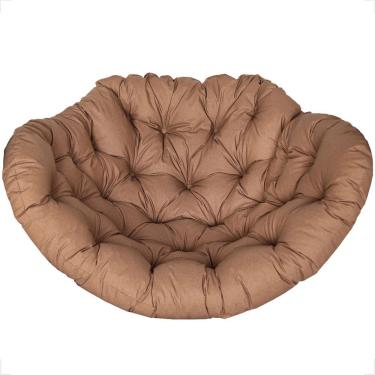 Imagem de Almofada Futon Confortável P/ Balanço Ninho Lisato Camurça