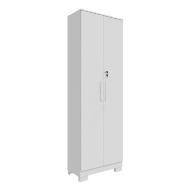 Imagem de Armario Multiuso Ronipa Bordô MDF 02 portas com chave