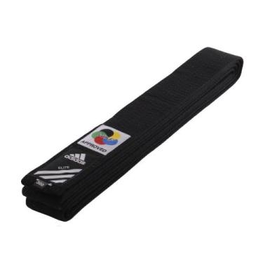 Imagem de Faixa de Graduação Adidas Karatê Elite WKF Preto, 320