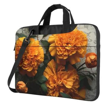 Imagem de Capa protetora para notebook Marigold à prova de choque bolsa portátil para laptop à prova d'água para homens e mulheres, Preto, 15.6 inch