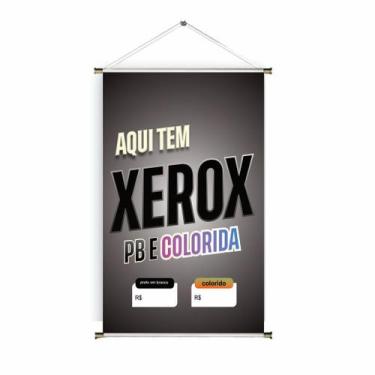 Imagem de Banner pronto Xerox BA 459 medida 45x70 cm arte Pronta