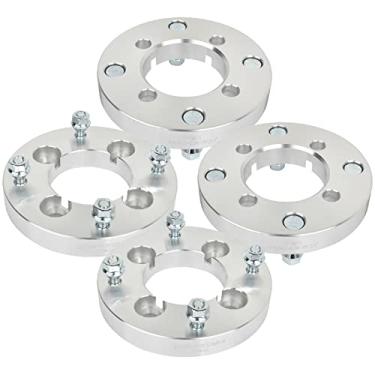 Imagem de SCITOO 4 adaptadores de espaçadores de roda 4 x 110 a 4 x 137 10 x 1,25 74 mm 1 polegada compatível com 2007-2016 para Rancher 420 2002-2007 para Eiger 400 2008-2017 para King Quad 400