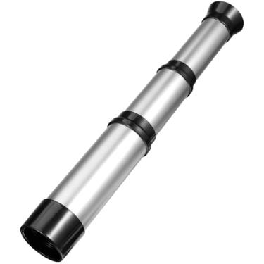 Imagem de SAFIGLE Brinquedo de telescópio pirata de plástico: mini telescópio retrô ajustável portátil, acessório de decoração de festa retrô antigo - brinquedo de espião infantil para tesouro, encontrar