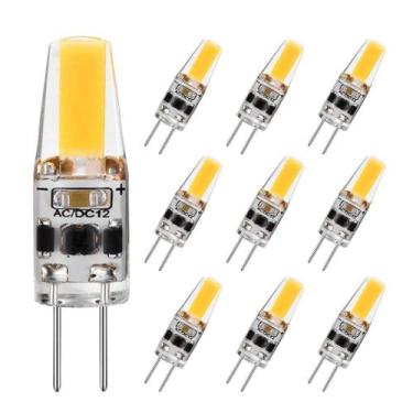 Imagem de Lâmpada LED TAIYALOO G4 2W 12V branca natural 4000K (pacote com 10)