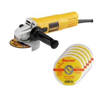 Imagem de Esmerilhadeira angular 4.1/2" dwe4118 220v com disco - Dewalt, 220V