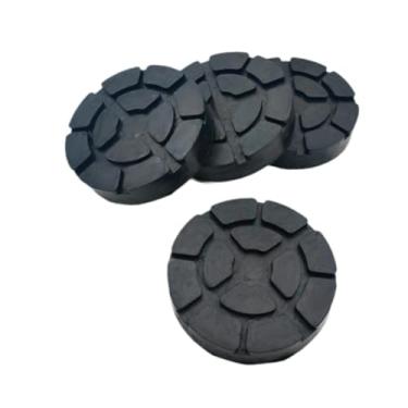 Imagem de Generic 4x Almofadas de elevação de carro Almofadas de braço de borracha Protetores de adaptador de macaco de solda para serviços pesados Acessórios de