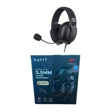 Imagem de Headset Gamer Havit Fuxi-h5d, 3.5mm, Drivers De 50mm, Preto