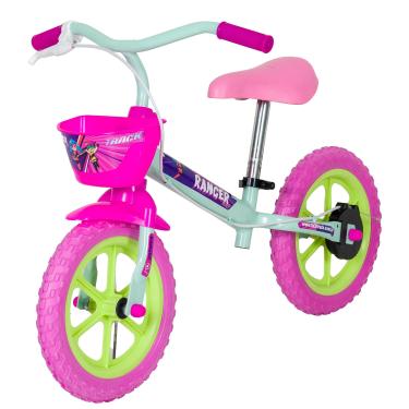 Imagem de TK3 Track Bicicleta de Equilíbrio Infantil Aro 12 Ranger AR Verde Menta e Rosa