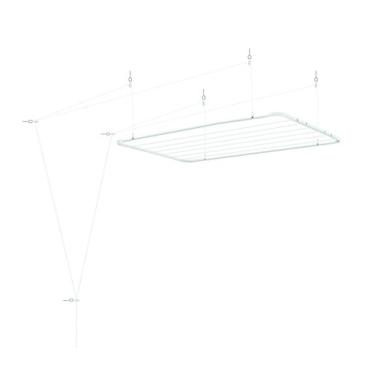 Imagem de Varal De Teto, Ordene, Branco