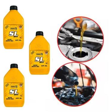 Imagem de Kit 3 Bardahl Promax 20W50 Mineral