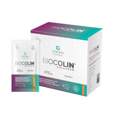 Imagem de Biocolin Collagen - Suplemento Alimentar - 7G - 30 Saches - Tangerina