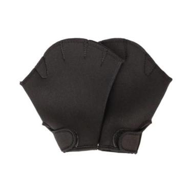 Imagem de Luvas De Natação Em Neoprene Com Webbing Para Treinamento De Resistênc